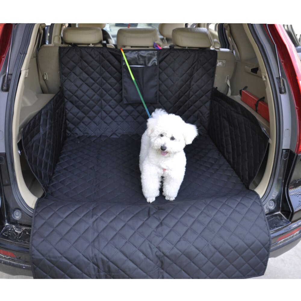 Hunde Sitzunterlage für SUV Fahrzeuge, Kofferraum und Ladekantenschutz –